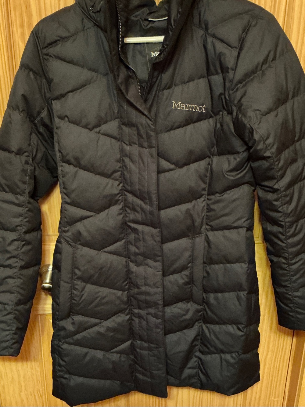 Marmot Women's Black Quilted Insulated Puffer Coat